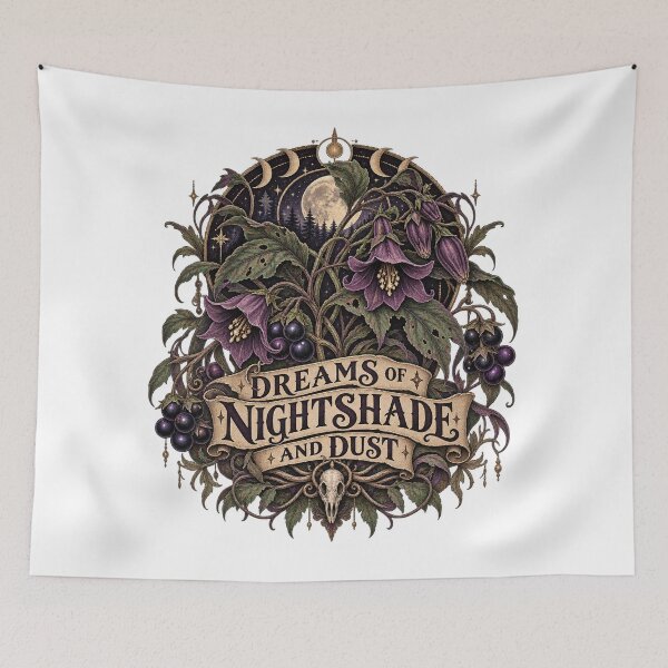 Item preview, Black Nightshade designed and sold by CleanLine Studio.