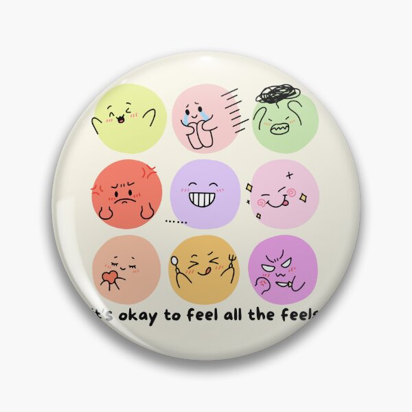 Item preview, It's Okay To Feel All The Feels designed and sold by PeachyLitchi.