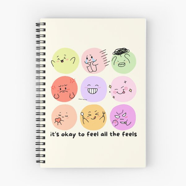Item preview, It's Okay To Feel All The Feels designed and sold by PeachyLitchi.