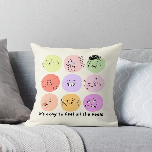 Item preview, It's Okay To Feel All The Feels designed and sold by PeachyLitchi.