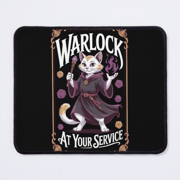Item preview, Warlock RPG class cat warlock designed and sold by Boardgameo.