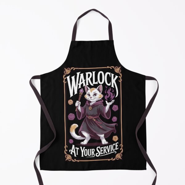 Item preview, Warlock RPG class cat warlock designed and sold by Boardgameo.