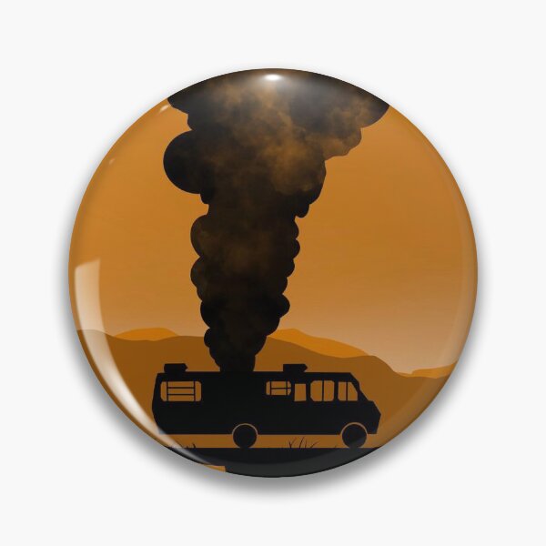 Item preview, Breaking Bad RV Smoke Desert Poster designed and sold by Frent4091.