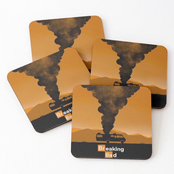 Item preview, Breaking Bad RV Smoke Desert Poster designed and sold by Frent4091.