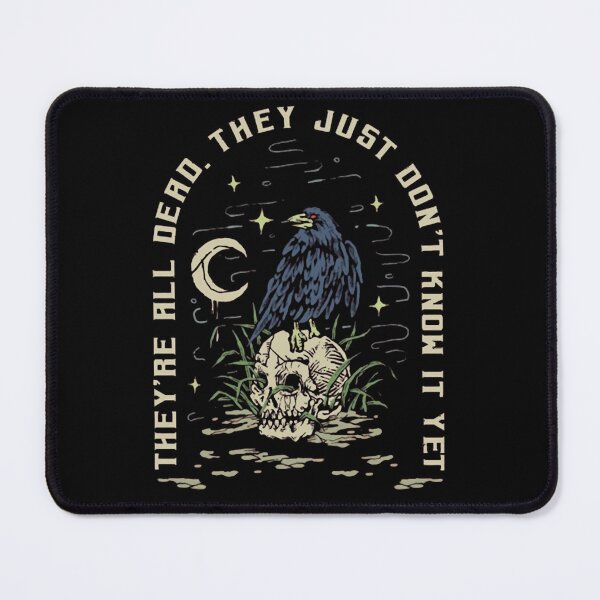 Item preview, Gothic Crow Sitting On Human Skull Vintage Art designed and sold by FinnEllery.
