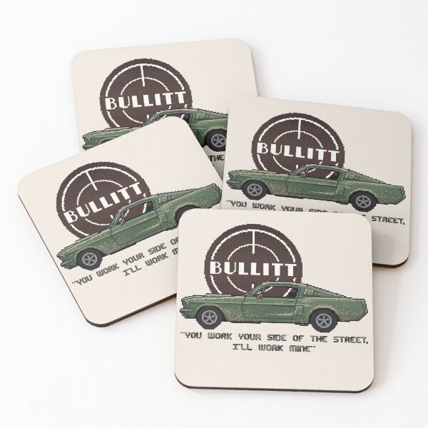 Item preview, 1968 Fastback Pixel Pursuit Vintage Muscle Car designed and sold by Azaziel.
