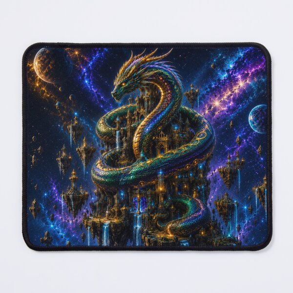 Item preview, Cosmic Serpent – Guardian of the Celestial City designed and sold by ZYVARENNE.