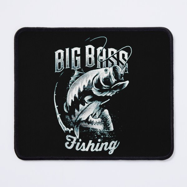 Item preview, Big Bass Fishing Distressed Vintage Sports Graphic designed and sold by FinnEllery.