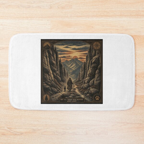 Item preview, ArtVintageMountainWanderer designed and sold by Artrendzs.