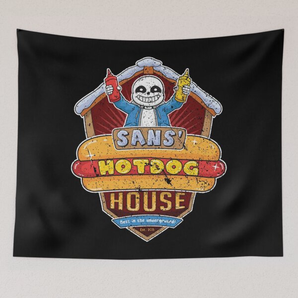 Item preview, Undertale Sans Hot Dog House designed and sold by collin-certly.