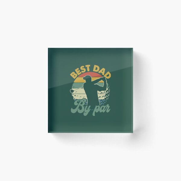 Item preview, Best Dad Par Vintage Retro Sunset designed and sold by CuTeesShirtse.