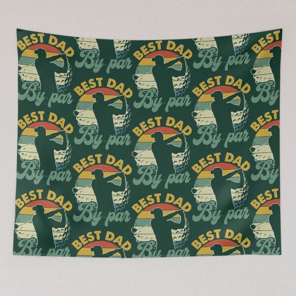 Item preview, Best Dad Par Vintage Retro Sunset designed and sold by CuTeesShirtse.