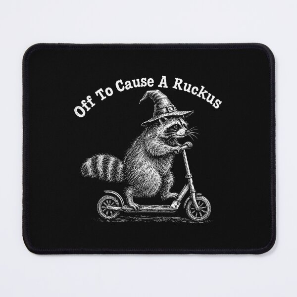 Item preview, off to cause a ruckus designed and sold by abby-thorns.