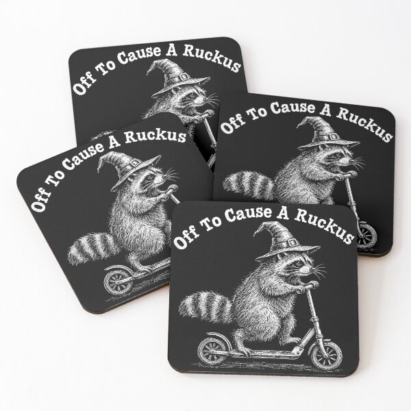 Item preview, off to cause a ruckus  designed and sold by abby-thorns.