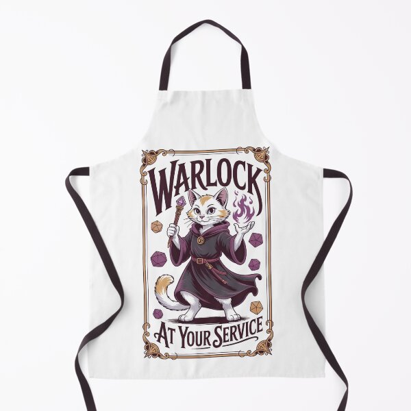 Item preview, Warlock RPG class cat warlock designed and sold by Boardgameo.