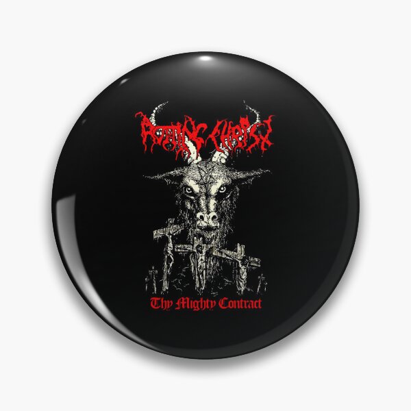 Item preview, Dark Metal Satan Head With Horns designed and sold by nerdyygraphic.
