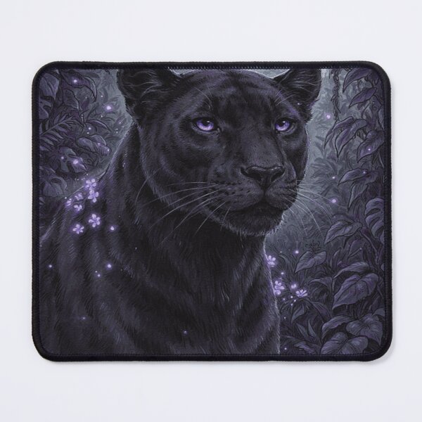Item preview, Mystical Panther Spirit – Dark Fantasy Magical Animal Art designed and sold by JanjjaSoulInk.
