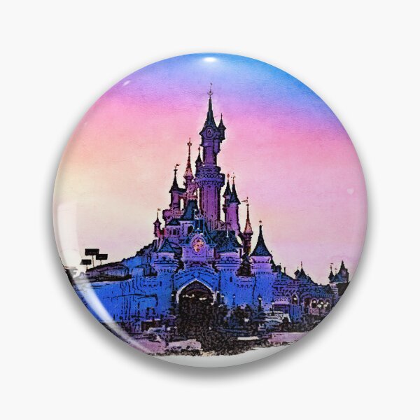 Item preview, Disneyland Paris Castle Illustration — Sleeping Beauty Castle Artwork designed and sold by FoolishDreamers.