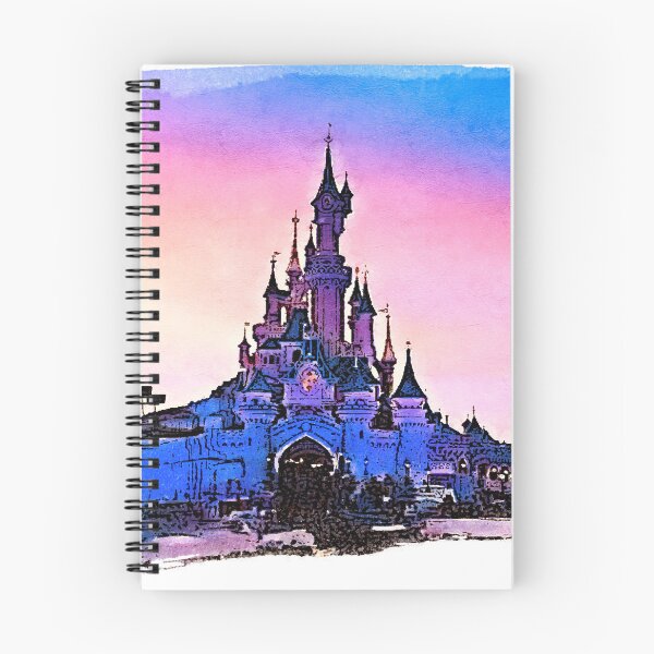 Artikelvorschau, Illustration des Disneyland Paris Schlosses – Kunstwerk zum Dornröschenschloss entworfen und verkauft von FoolishDreamers.