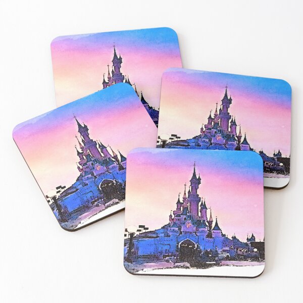 Item preview, Disneyland Paris Castle Illustration — Sleeping Beauty Castle Artwork designed and sold by FoolishDreamers.