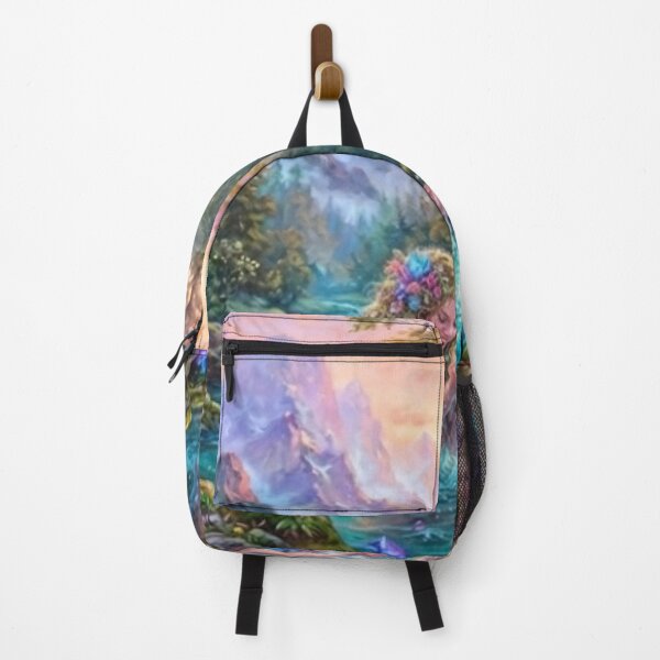 Item preview, Water Nymphs in the Enchanted Forest: The Joy of Nature designed and sold by SodhaIqbalKasam.