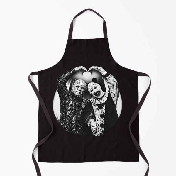 Item preview, Pinhead And Art The Clown Heart Sign Horror Mashup designed and sold by DYALEEZ-XCR.