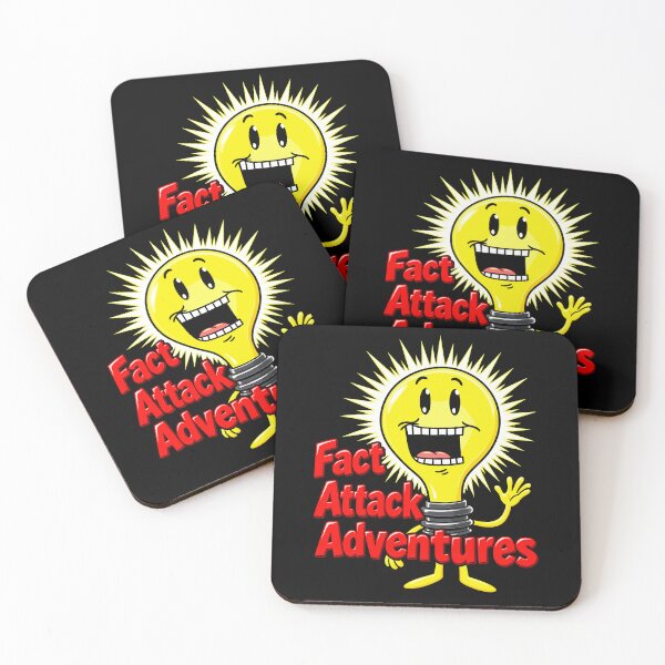 Item preview, Funny Fact Attack Adventures Light Bulb designed and sold by mareix.