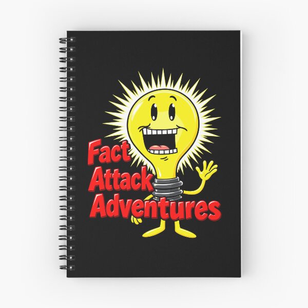 Item preview, Funny Fact Attack Adventures Light Bulb designed and sold by mareix.