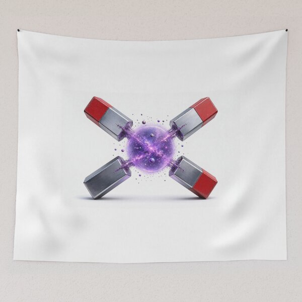 Item preview, Cosmic Magnetic Energy Collision designed and sold by Wonderful Designs.