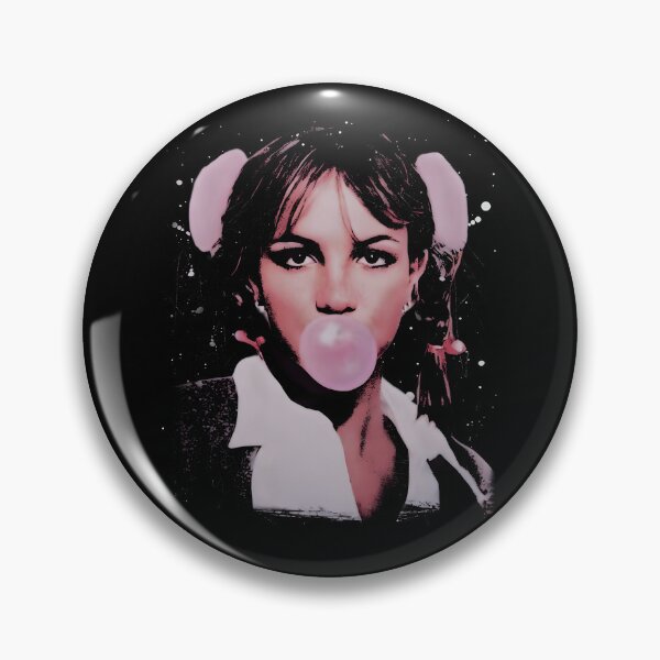 Item preview, Britney Spears Baby One More Time Bubblegum Portrait designed and sold by BlitCrankMath.