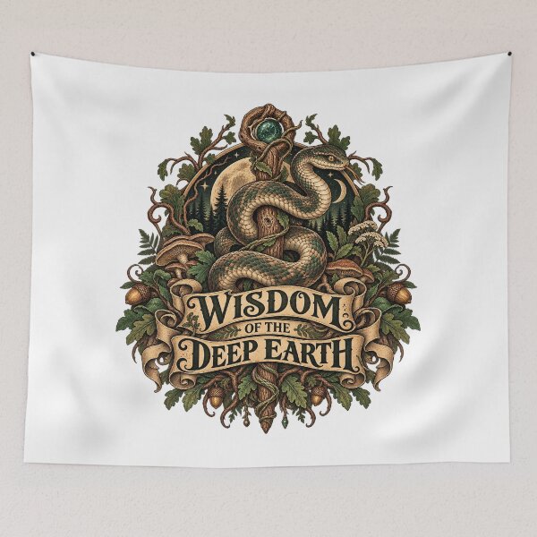 Item preview, Earthly Wisdom designed and sold by CleanLine Studio.