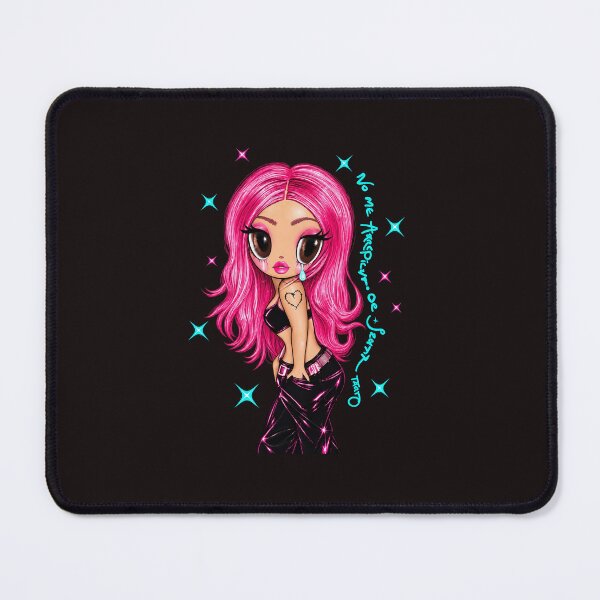 Item preview, Karol-G Inspired No Me Arrepiento De Este Trato Pink Hair Chibi designed and sold by DYALEEZ-XCR.
