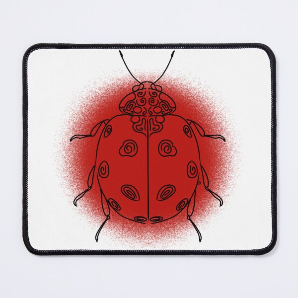 Item preview, Ladybug Line-art (Red) designed and sold by Burnt_Pikachu.