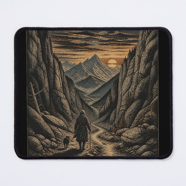 Item preview, ArtVintageMountainWanderer designed and sold by Artrendzs.