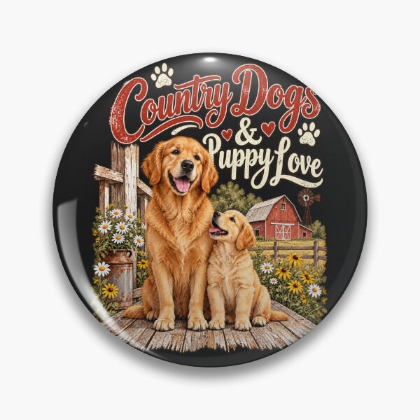 Item preview, Country Dogs & Puppy Love designed and sold by PawPlanetPro.