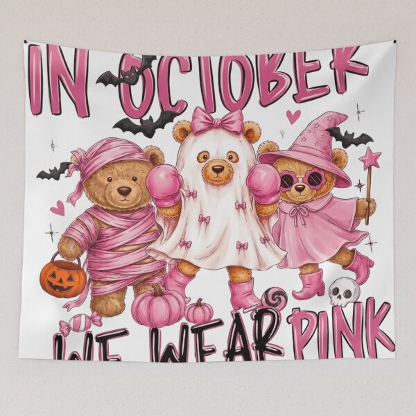 Item preview, In October We Wear Pink designed and sold by MR LOVICE.