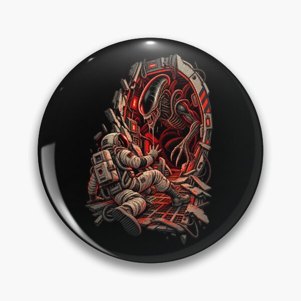 Item preview, Alien Xenomorph Space Horror designed and sold by Pandaburba.