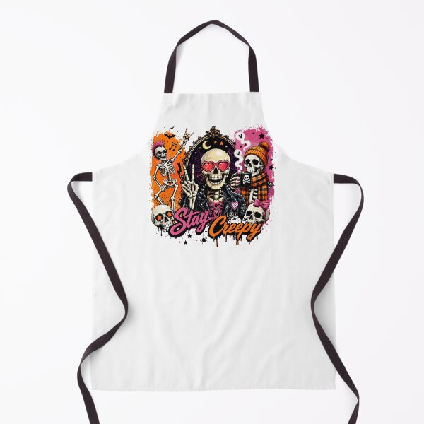 Item preview, Stay Creepy | Halloween Skulls  designed and sold by chicdeboutique.