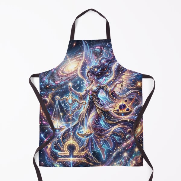 Item preview, Libra Zodiac Sign - Celestial Goddess Fantasy Art designed and sold by Lucid Dream Pixel.