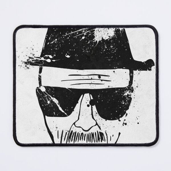 Item preview, Breaking Bad Heisenberg Black and White Portrait designed and sold by Frent4091.