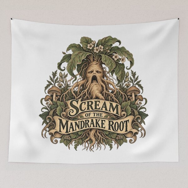 Item preview, Mandrake Cry designed and sold by CleanLine Studio.