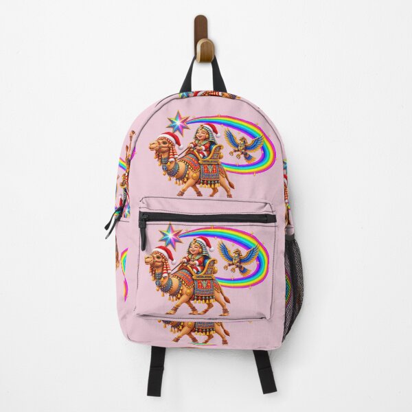 Item preview, The Pharaoh’s Rainbow Christmas Caravan – Egyptian Camel Fantasy designed and sold by NEFERSIGN.
