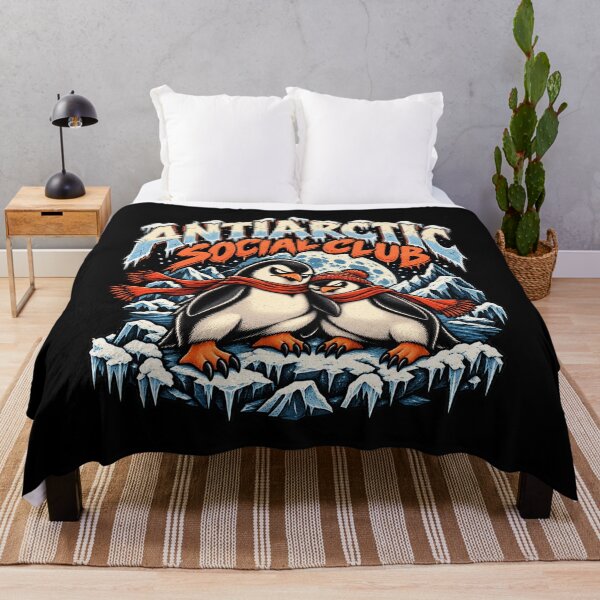Item preview, Antarctic Social Club Penguin Winter Humor designed and sold by Pandaburba.