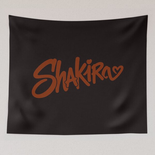 Item preview, Shakira Handwritten Script Name Heart Graphic designed and sold by DYALEEZ-XCR.