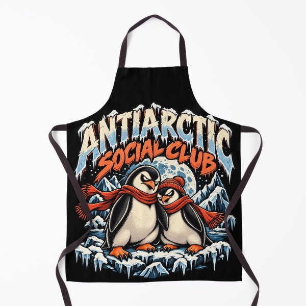 Item preview, Antarctic Social Club Penguin Winter Humor designed and sold by Pandaburba.