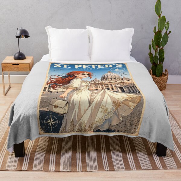 Item preview, Vatican City — St. Peter's Basilica — A Sunny Afternoon of Eternal Grandeur designed and sold by DibujandoPorfa.