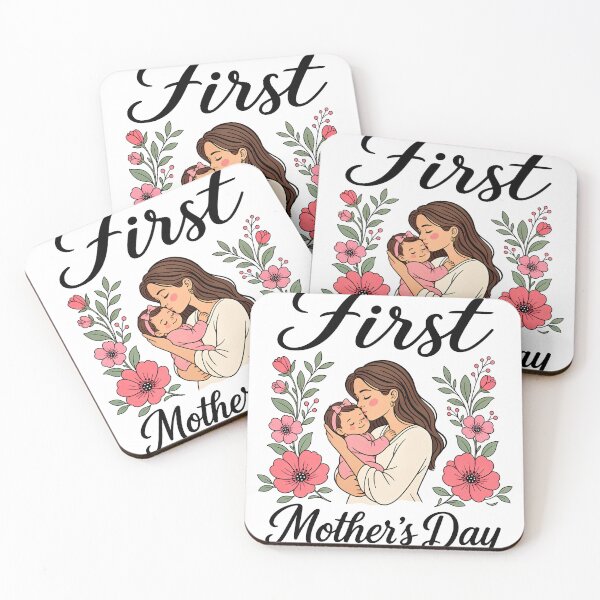 Item preview, Mother Daughter Gift, Mom and Baby Girl Gift, New Mom Gift, Motherhood Gift, Daughter Gift for Mom, Floral Mother Gift designed and sold by TeeVerse27.