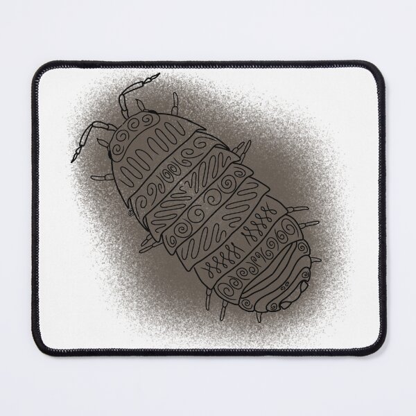 Item preview, Roly Poly Bug Line-art (Grey) designed and sold by Burnt_Pikachu.