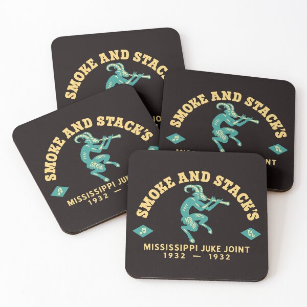 Item preview, Smoke And Stack's Mississippi Juke Joint 1932 Blues Vintage Graphic designed and sold by DYALEEZ-XCR.