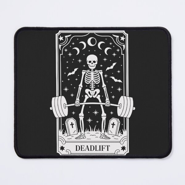 Item preview, Funny Deadlifting Skeleton Card designed and sold by legendaryskins.